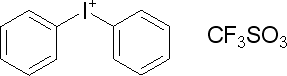 二苯基碘三氟磺酸盐