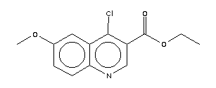 4-氯-6-甲氧基喹啉-3-甲酸乙酯
