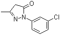 1-(3-氯苯基)-3-甲基-5-吡唑啉酮