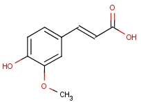 反-4-羟基-3-甲氧基肉桂酸