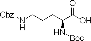 N-叔丁氧羰基-N'-苄氧羰基-L-鸟氨酸