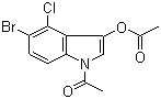 1-乙酰基-5-溴-4-氯吲哚-3-乙酸酯