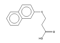 3-(2-萘硫)丙酸