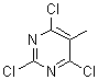 2,4,6-三氯-5-甲基嘧啶