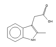 2-甲基-3-吲哚乙酸
