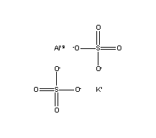 硫酸铝钾