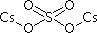 硫酸铯