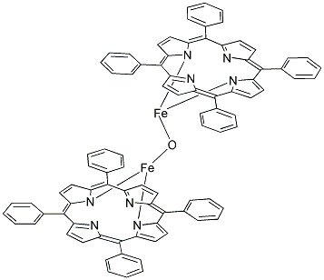 间-四苯基卟吩-^-氧化铁(III)二聚体
