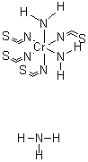 四硫氰基二氨络铬酸铵