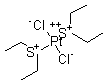 顺-二氯二(二乙基硫醚)铂(II)