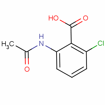 2-乙酸胺基-6-氯苯甲酸